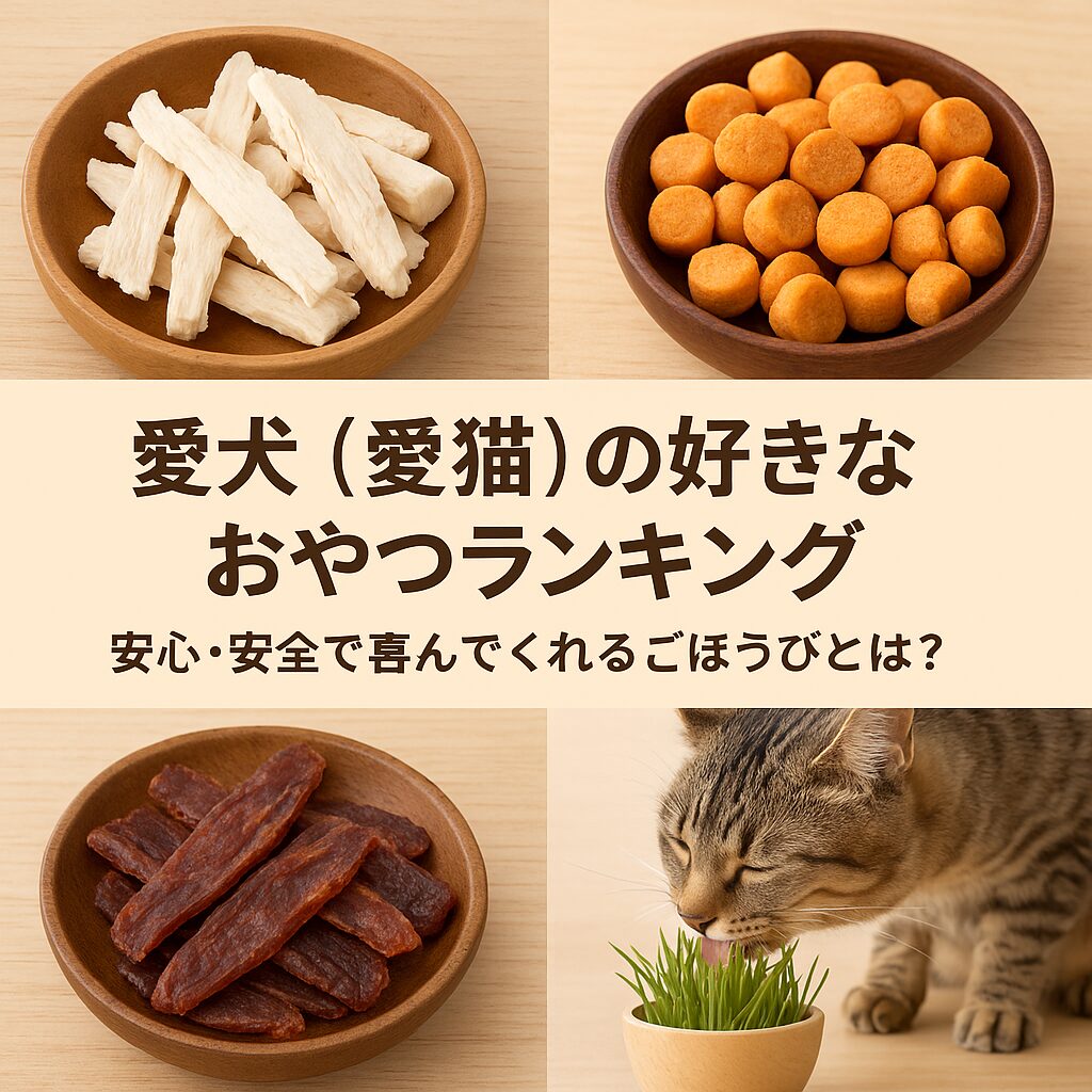 愛犬(愛猫)の好きなおやつランキング
