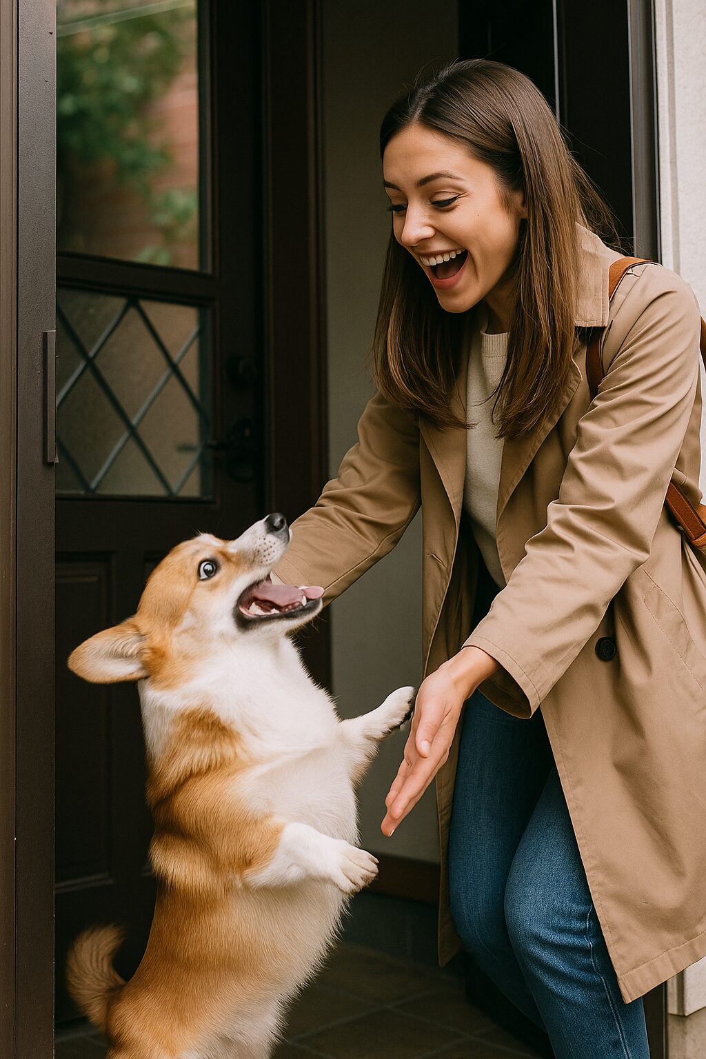 愛犬が「ただいま」に全力で応えてくれる幸せ